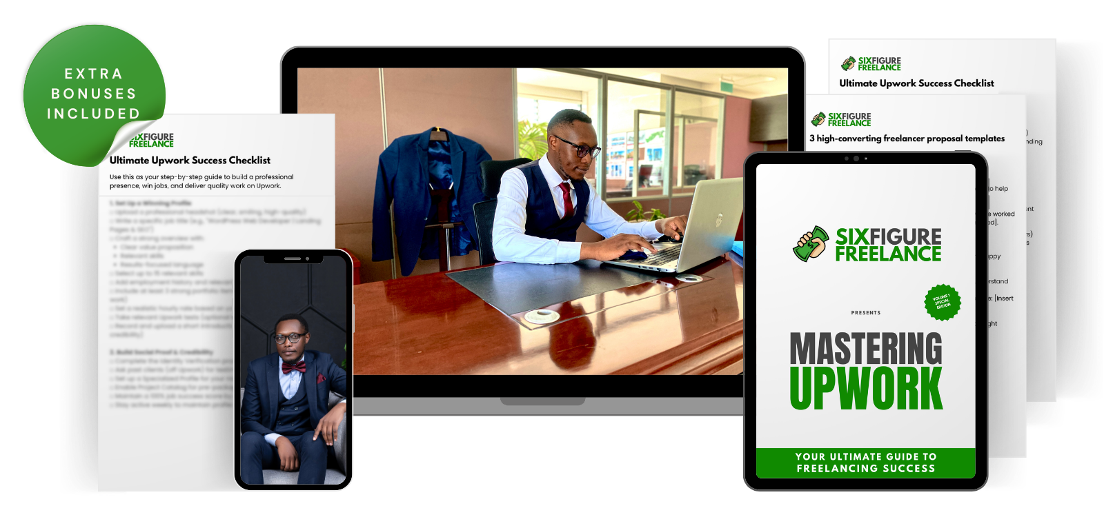 Mastering Upwork guide mockup